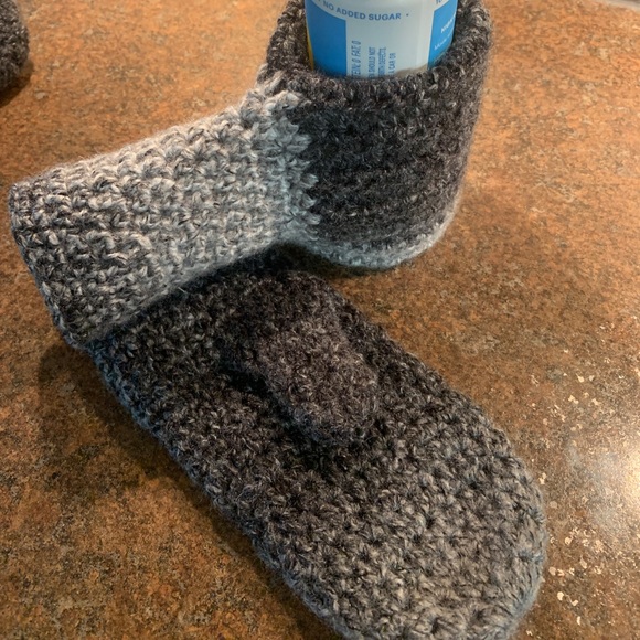 Handmade Campfire Mittens -  Crocheted with Premier Puzzle gradient yarn… - Picture 2 of 6